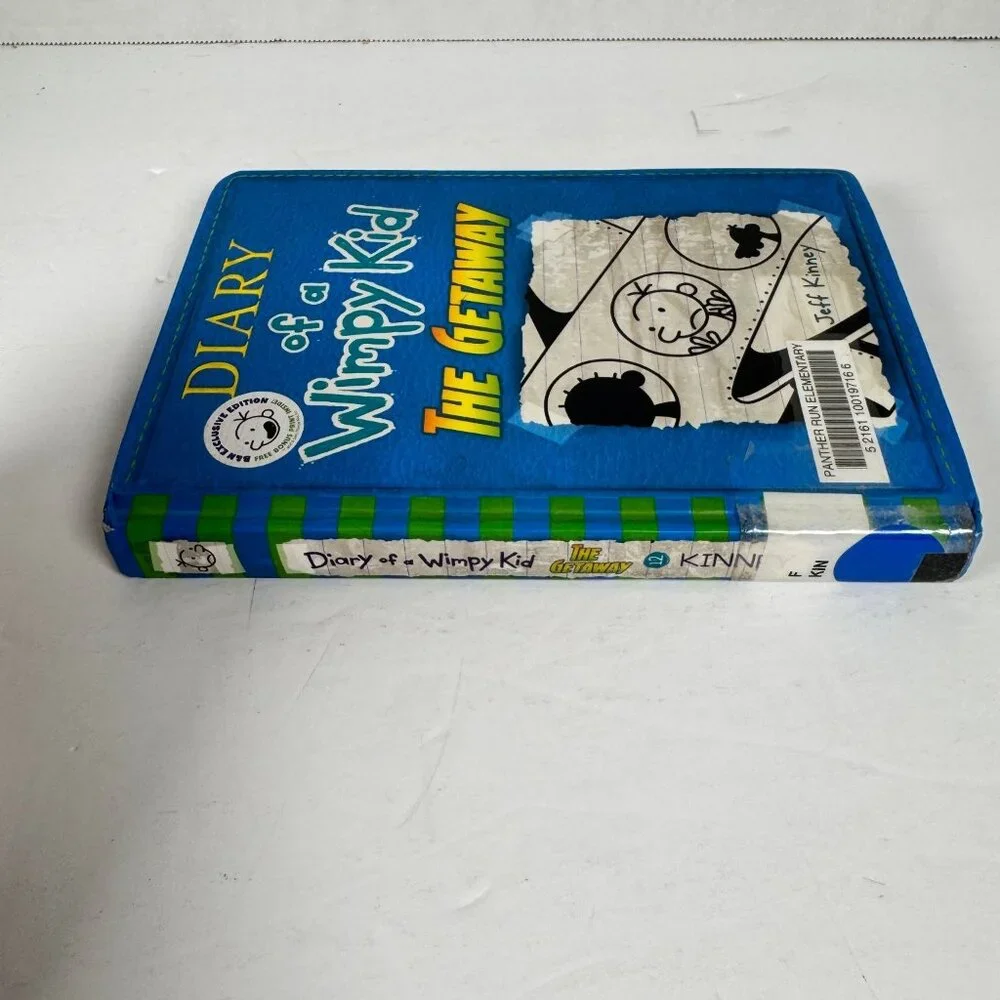 Diary of‎ a Wimpy Kid The Getaway Jeff Kinney 2017 First Printing B&N Exclusive